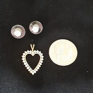 Faux Diamond Jewelry Lot